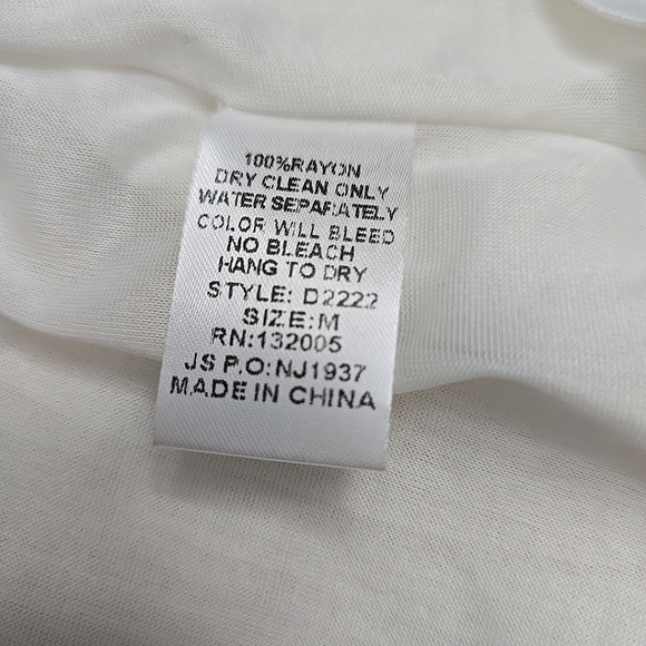 Entro womens dress white sz medium - Picture 4 of 6